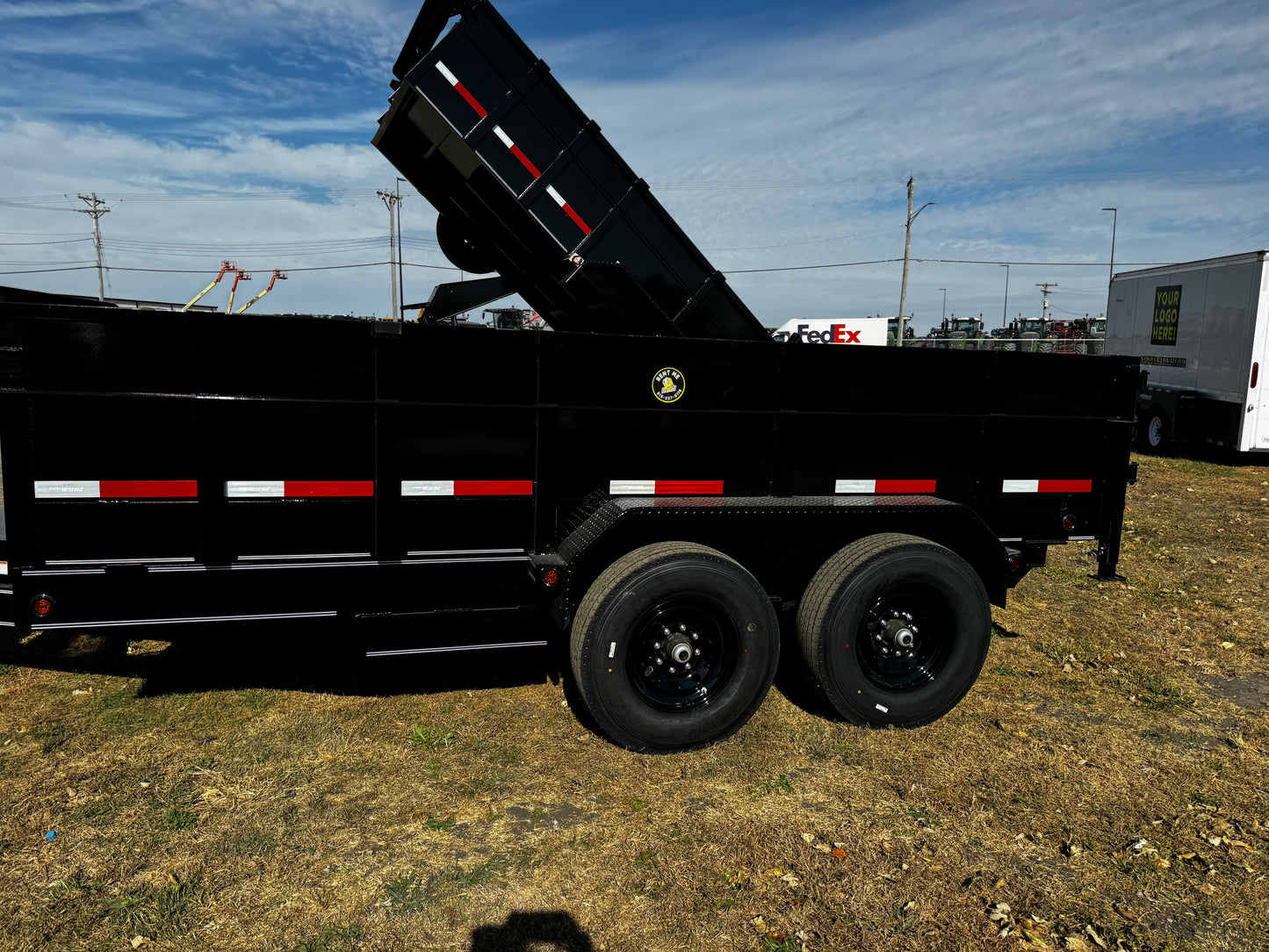 PERFORMANCE TRAILES HEAVY DUTY TANDEM AXLE DUMP TRAILER